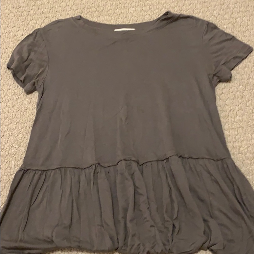 Urban outfitters short sleeve tunic top